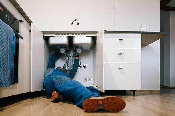 Professional Plumbing technician working in Wainscott, NY